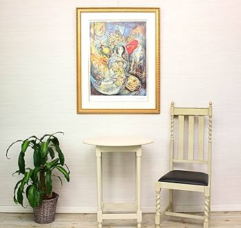 Amazon | アートショップ フォームス マルク・シャガール「愛しのベラ ...